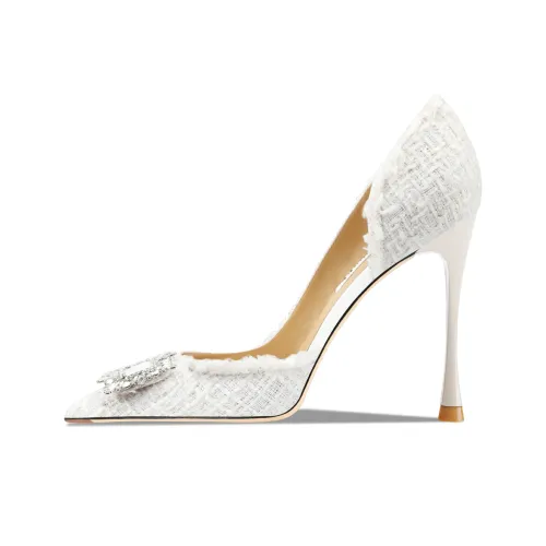 Siwei Узкий каблук Высокие каблуки Женские Белые