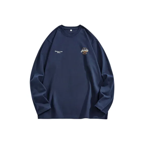 Azvk Длинный рукав Т-рубашка Унисекс