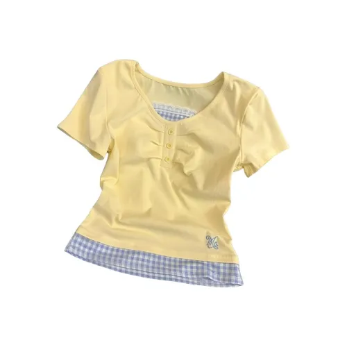 PNVB Желтые Женские T-рубашки