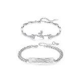 Синий эвкалипт и пара птиц браслет, наборы одежды