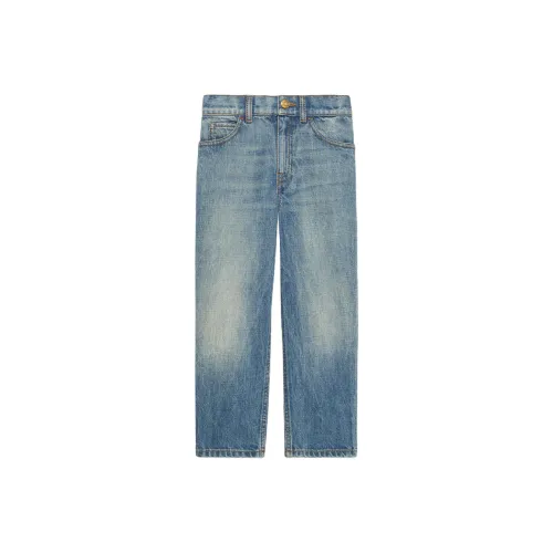 GUCCI Blue Kids Jeans