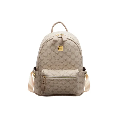 Gerlanx ПУ (полиуретан) Рюкзак Женские Розовый Коричневый Белый Черный