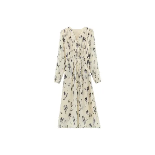 ONNFB Длинное платье с длинными рукавами женское