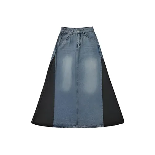 CASAMIA Деним Длинная Юбка Женская