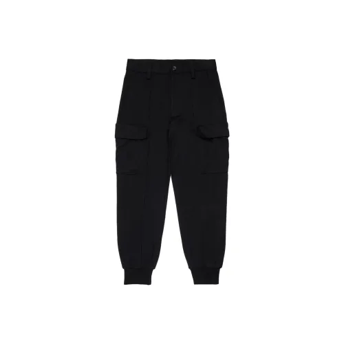 DIESEL Черные Kids Карго Брюки