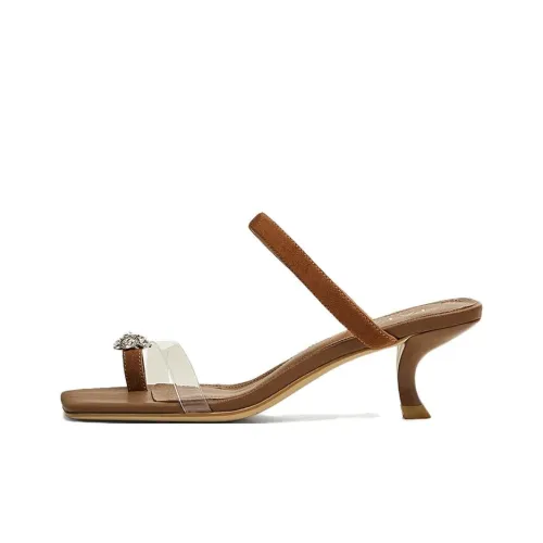 TATA Слипоны Женские Коричневый