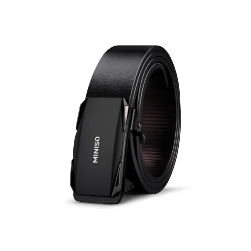 Miniso Ремни из ПУ (полиуретана) Мужской 3,3 см