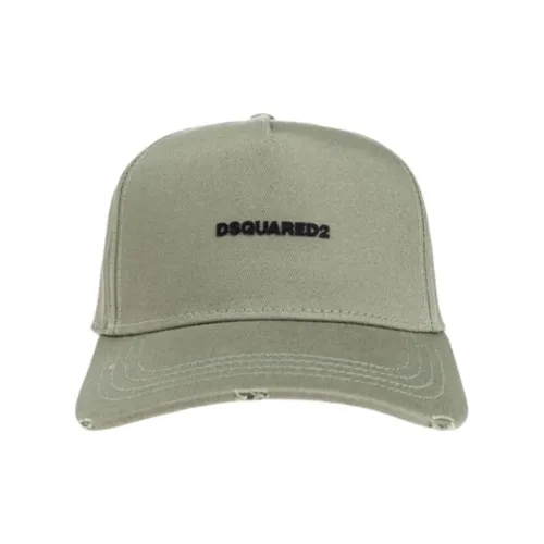 DSQUARED 2 Хлопок Бейсболки Мужские Зеленые