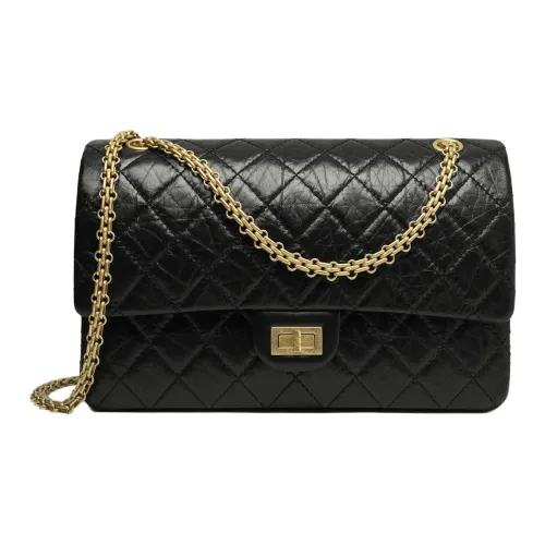 CHANEL Телячья кожа Сумка с клапаном Сумка через плечо Мини Женская Черная