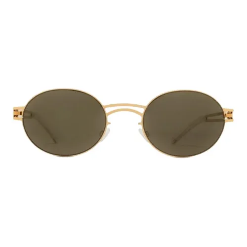MYKITA Нержавеющая сталь OVAL SUNGLASSES Женские Золото