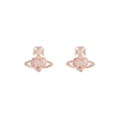Vivienne Westwood Brass Earrings Женские Розовый
