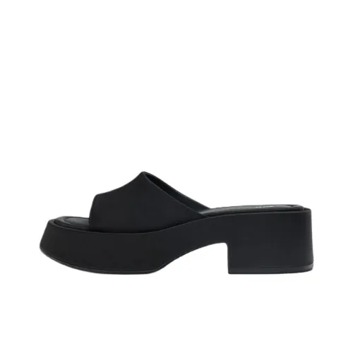 ZARA Слипоны Black Women's