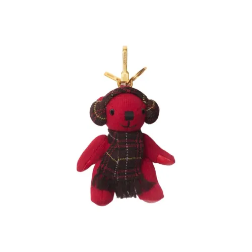 Burberry Брелок В Виде Медвежонка Thomas Фурнитура Из Матового Металла