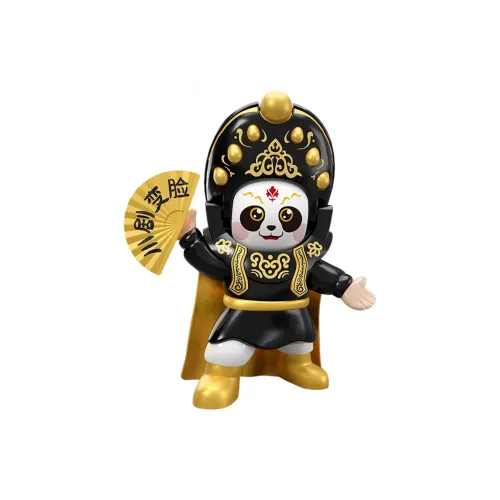 MENGO Sichuan OPERA Кукла с меняющимся лицом Китайская модная тенденция Дизайн лица Фигурки в стиле чиби