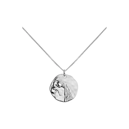 Monica Vinader Серебряные ожерелья Women's Silver