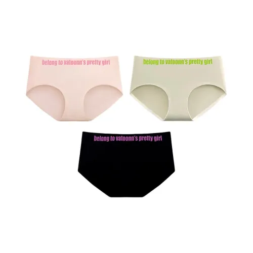 HUADIANPINSE Ледяной шелк Женские 3 шт Женские трусики-бикини