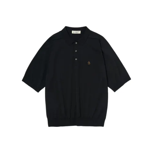 Munsingwear Мужская черная поло