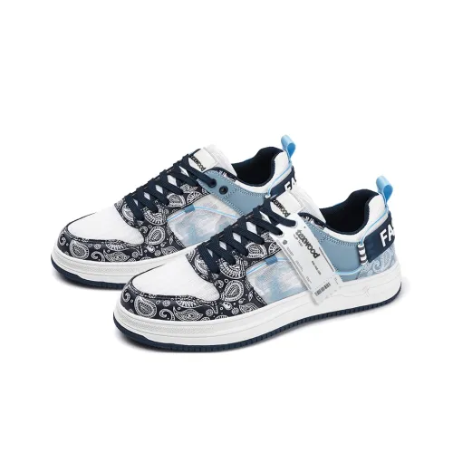 TEXWOOD Китайский стиль коллекция из синего и белого фарфора низкие кеды для скейтбординга мужская коробка