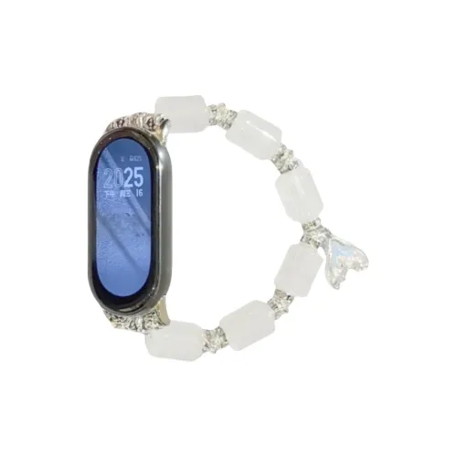 Trendy Wrist Ремень Xiaomi Красный Бежевый Совместимость Металл Бусины Материал