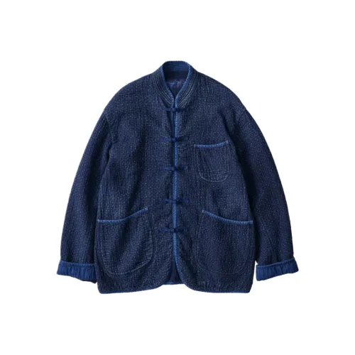 PORTER CLASSIC NEW SASHIKO Китайский Куртка Унисекс