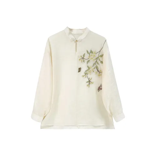 JK&JS Абрикос Женские Рубашки