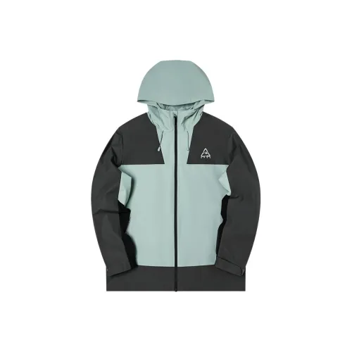 Erke Vein Каменно-зеленый Мужской Тренч