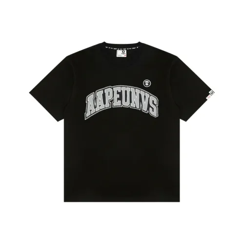 Aape Черная BKX Мужская T-Рубашка