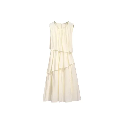 Cotton Zhiximeng Live Без рукавов Платье Женское