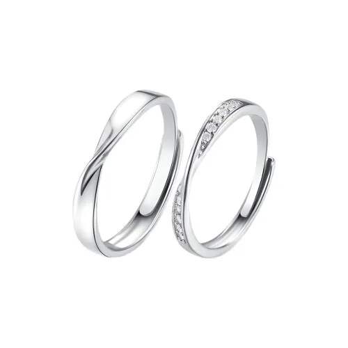 JINGHUALU Кольца из искусственного топаза унисекс