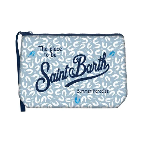 MC2 SAINT BARTHELEMY Neoprene Clutch Женские Синий и Белый