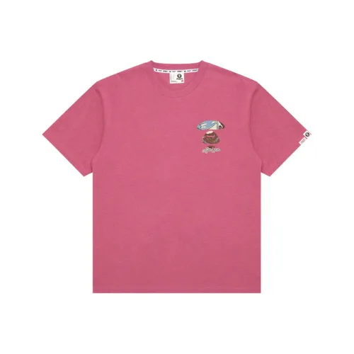 Aape Розовый PK2 Мужская T-Рубашка