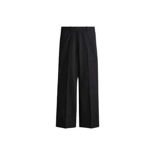 H&M Черные Женские Повседневные Штаны