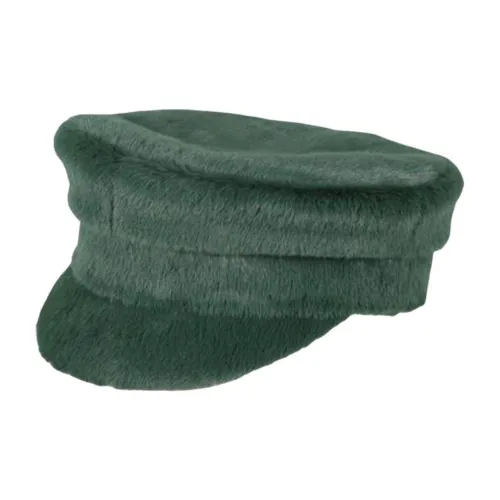 RUSLAN BAGINSKIY Полиэстер Береты Женские Зеленый