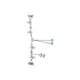 Однобортный цепной ремешок [Синяя бабочка]