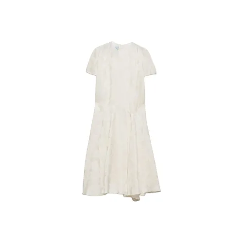 PRADA Короткое платье с короткими рукавами женское