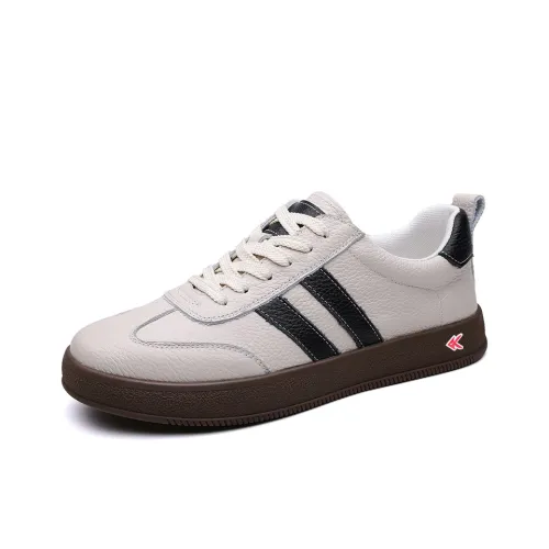 ZAMST Низкий Топ Немецкая Армия Кроссовки Мужские Экрю