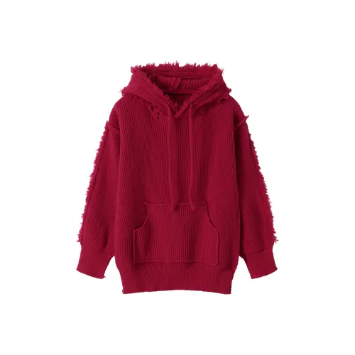 YAUH Красный Женский Трикотаж