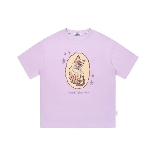 EMPTY REFERENCE Фиолетовый Унисекс T-рубашки