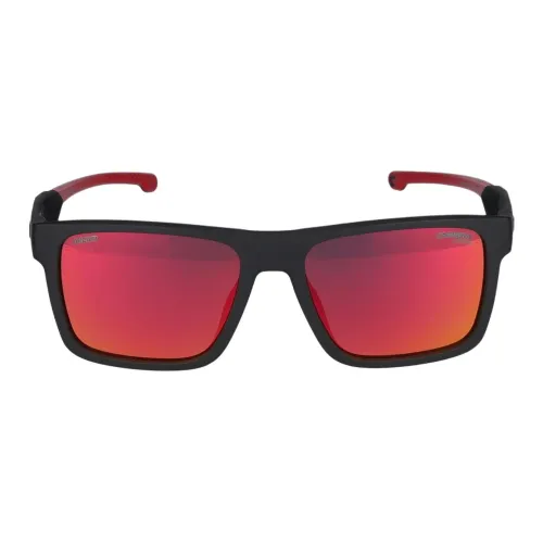 CARRERA Ацетат Квадратные Солнцезащитные Очки Мужские Черные