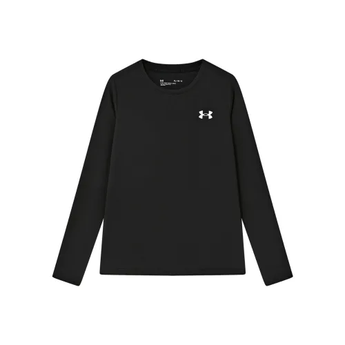 Under Armour Черный Школьный возраст Топы