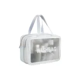 [Kazi Синий] Tubas Двухслойный Мешок для хранения с разделением на мокрое/сухое