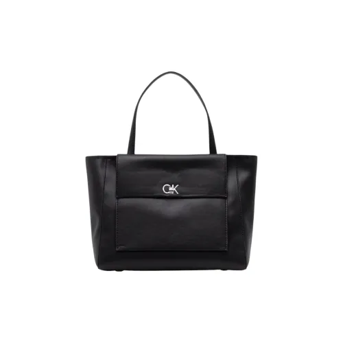 CALVIN KLEIN Полиэстер Тоут Сумка Сумка для покупок Сумка Женская Черная