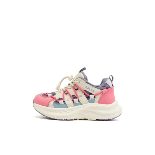 Белль Slip-resistant Anti KICK Low Top Детская баскетбольная обувь для малышей