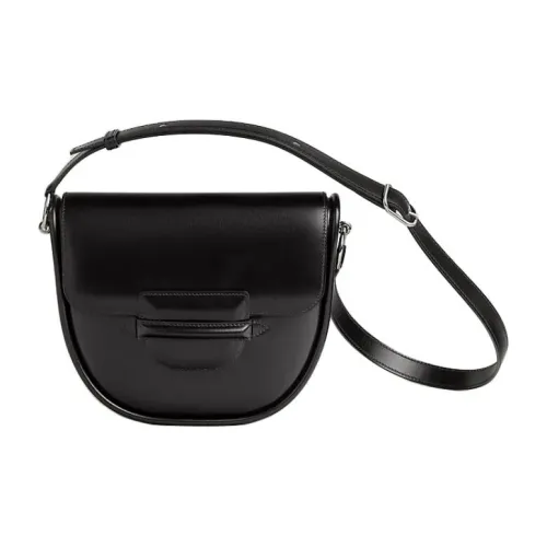 HERMES Сумка через плечо из коровьей кожи женская 89 черная