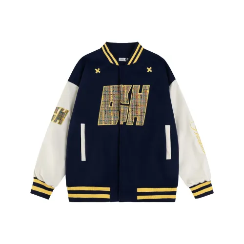 PEA Темно-синие унисекс куртки