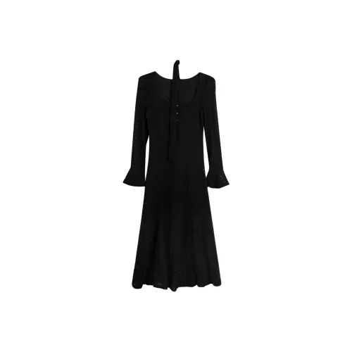 ERIRI Длинное платье с длинными рукавами женское