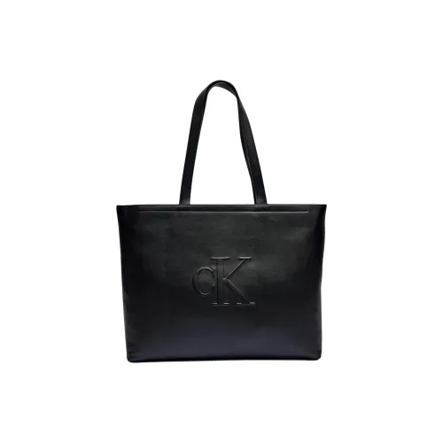 CALVIN KLEIN Искусственная кожа Тоут Сумка Сумка для покупок Сумка через плечо Сумка Женская Черная