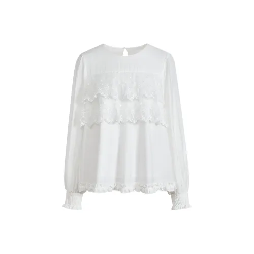 KUOSE Белые Женские Рубашки