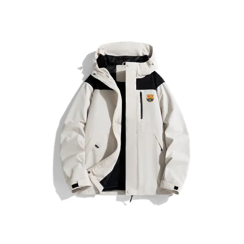 FCB ARCELONA Поход Термический Дышащий Водонепроницаемый Ветрозащитный Ветровка Унисекс