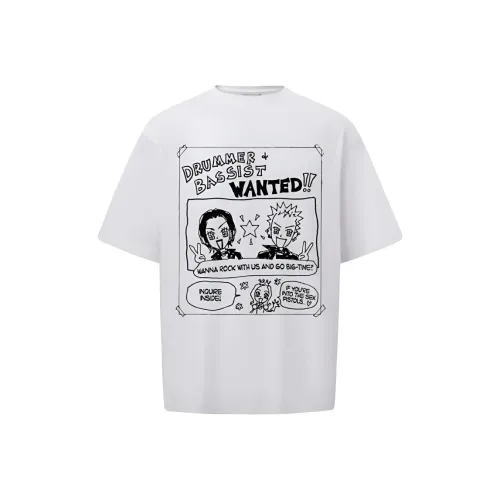 HRDW Белый Унисекс T-рубашки